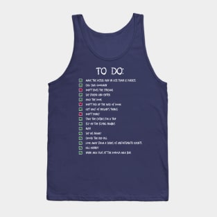 Nerd List Tank Top